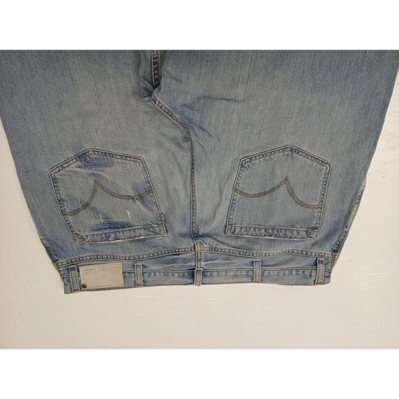 SilverTab Baggy Loose Relaxed Comfort Fit Dress Casual Style Denim Jeans 40x32 - Picture 5 of 14